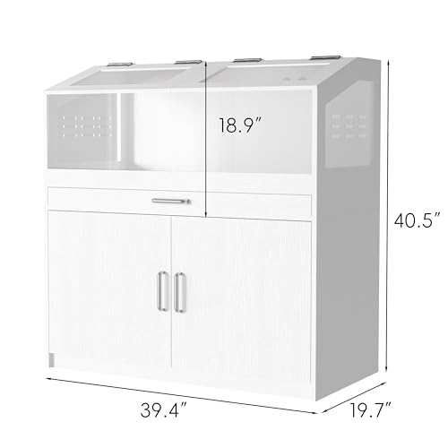 Hamster Cage with Storage Cabinet (39"x19"x40")