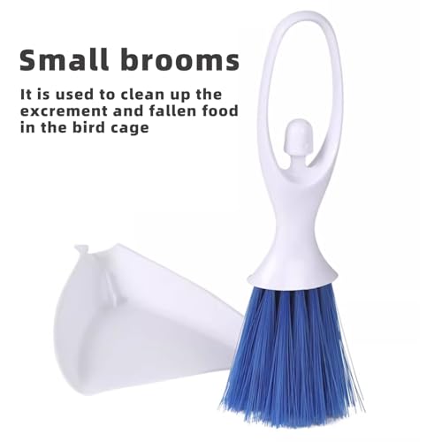 5 Pcs Set Bird Cage Cleaner Brush Kit Accessories