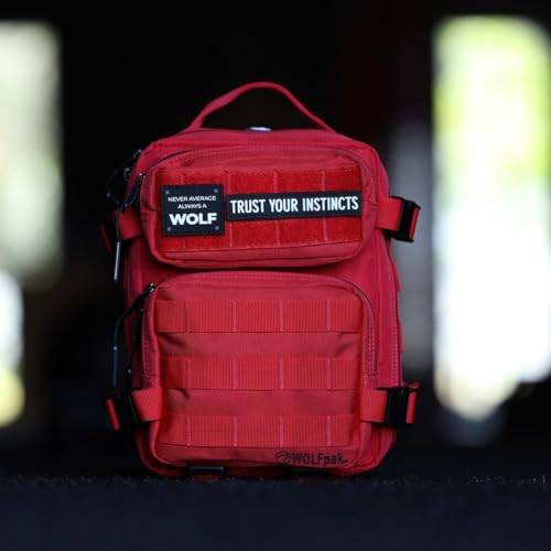 9L Mini Backpack 1000D Compact Gym EDC Bag (Elite Red)