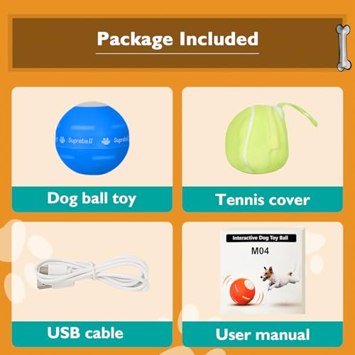 Interactive Dog Toys Dog Ball (Blue)