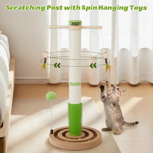 25.79" Cat Scratching Post Tower for Kittens (25.79 Inch Tall)