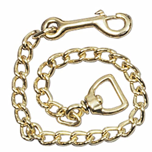 Heavy Duty Solid Brass Chain for Horses (24")
