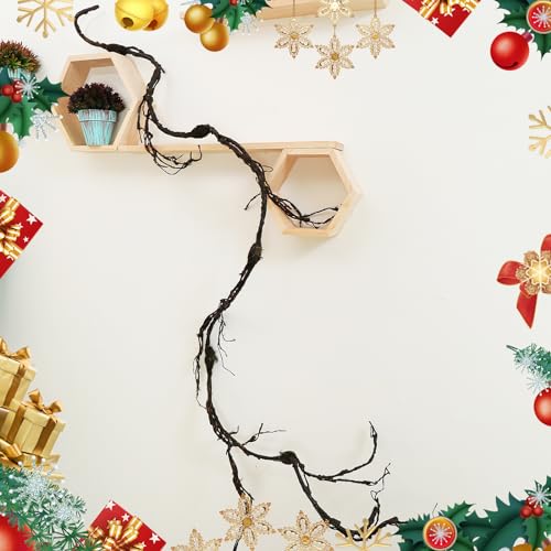 98" Bendable Fake Tree Vines Branch Moss Garland Halloween Decor