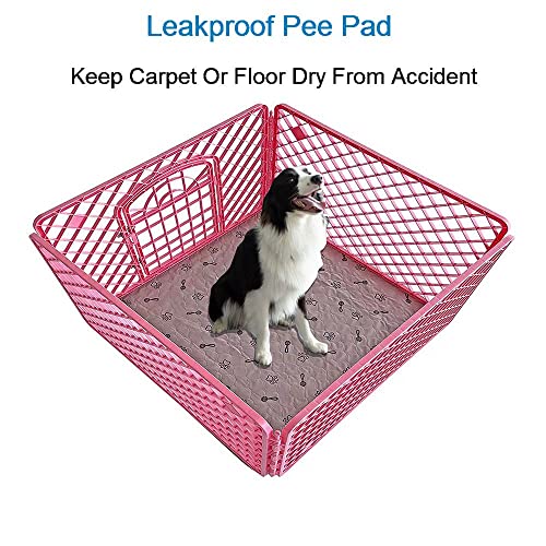 2Pack 36"x36" Pee Pads Washable Waterproof Rugs for Dog Training (2Pack 36x36)