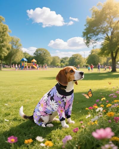 4 Pack Pink Dog Pajamas for Medium Large Dogs (X-Large)