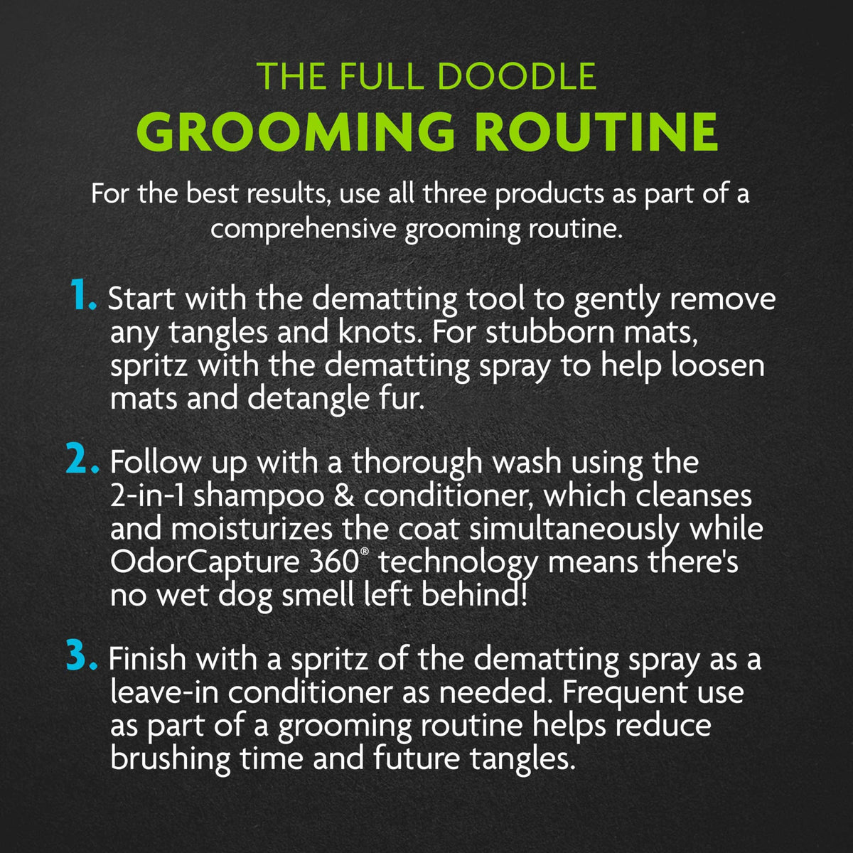 2-in-1 Doodle Grooming Tool for Dogs Susceptible to Matting (2-in-1 Tool)