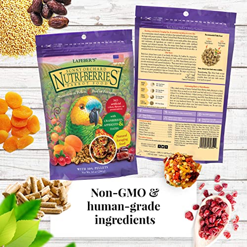 Nutri Berries Pet Bird Food 4 Pack Bundle