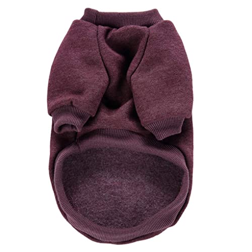 Dog Sweaters for Small Dogs (Brown / Medium)