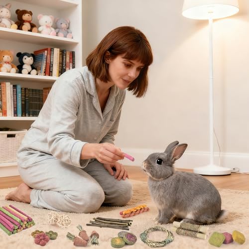 100PCS Rabbit Chew Toys (100)