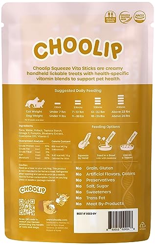 Squeeze Vita Stick Lickable Cat and Dog Treats (3.7 Ounce (Pack of 1))