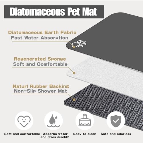 Large Pet Feeding Mat (deep pink / 39.3"L x 15.7"W)