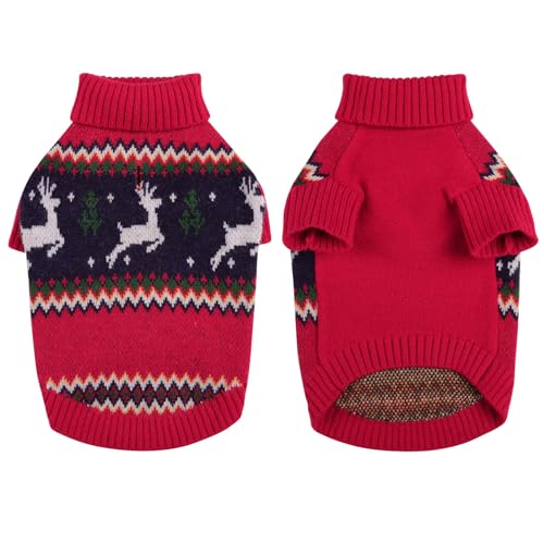 XL Dog Sweater (X-Large / Christmas Red)