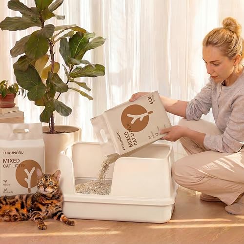 Tofu Cat Litter (12 lbs, 6 lb x 2 Bags)