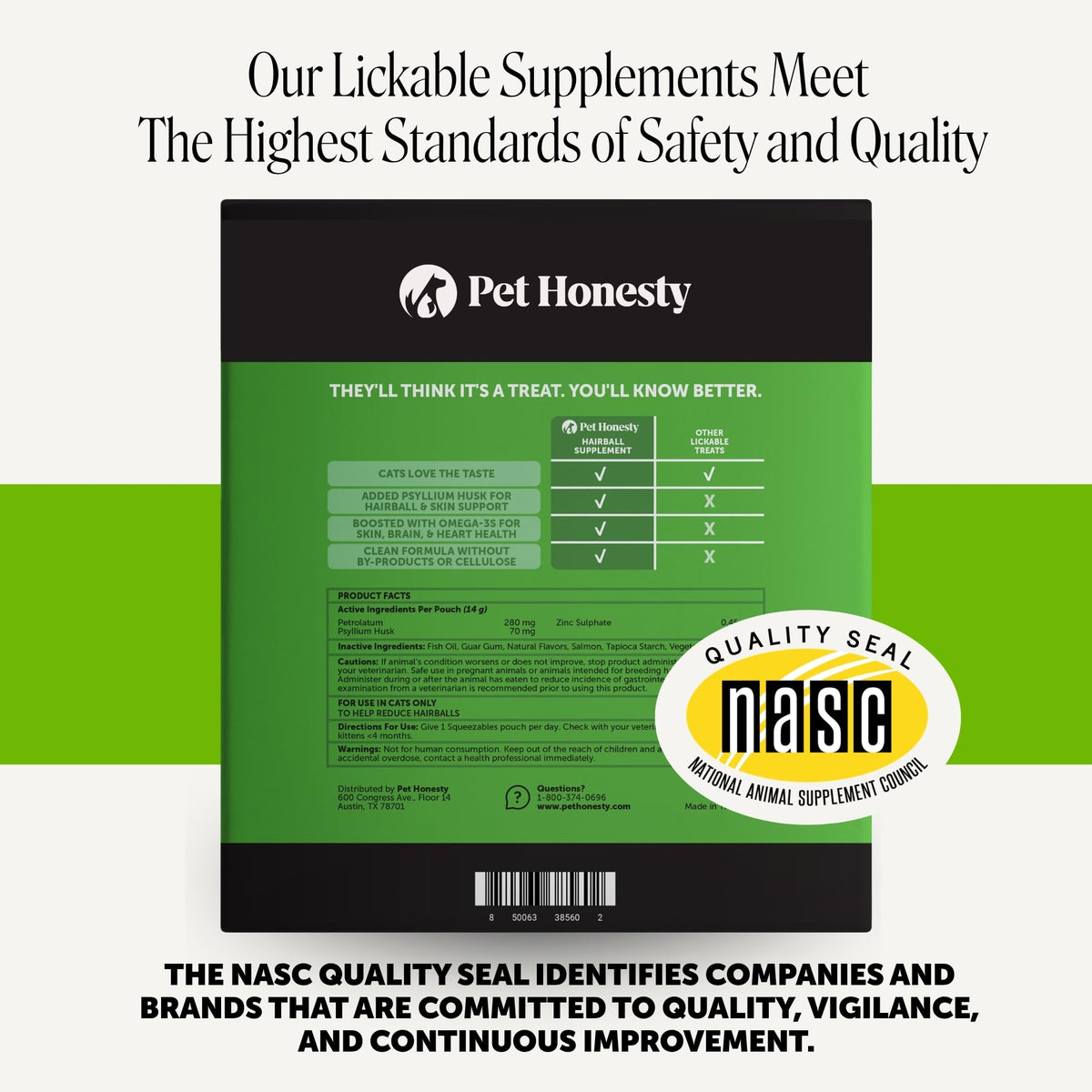 Vet Backed Hairball Remedy Lickable Puree (40-Day Supply)
