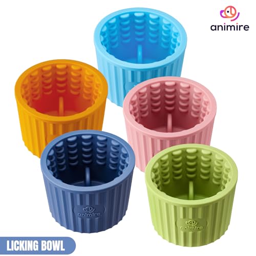 Dog Lick Bowl (M-L / Deep Blue)