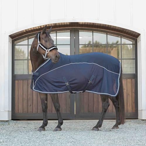 Valkyrie Ultra Fleece Padded Leather Fuse Breakaway Horse Halter (Slate Grey/Black / Warmblood)