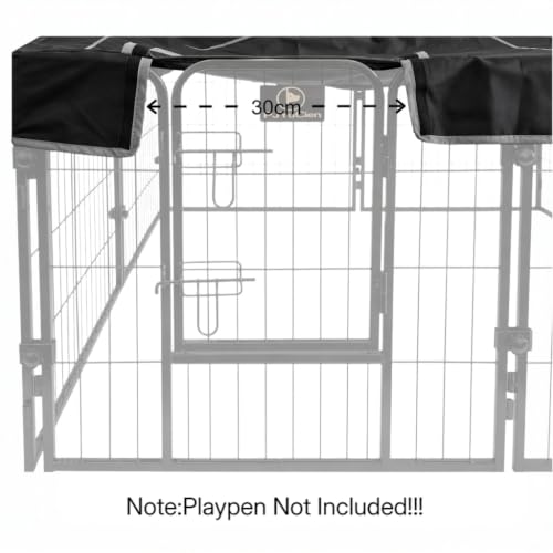 Square Top Cover for 32'' Width 8 Panel Pen (8-Panels 31.3"W)