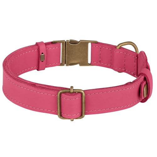 AirTag Dog Collar (Pink / S, 12"-15" Neck Fit)