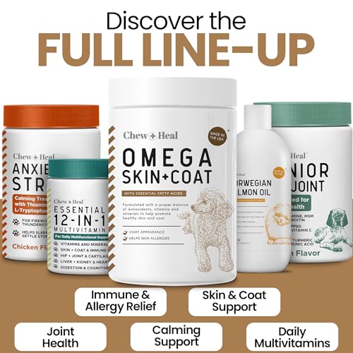 Omega 3 Fish Oil for Dogs (180 Chews)