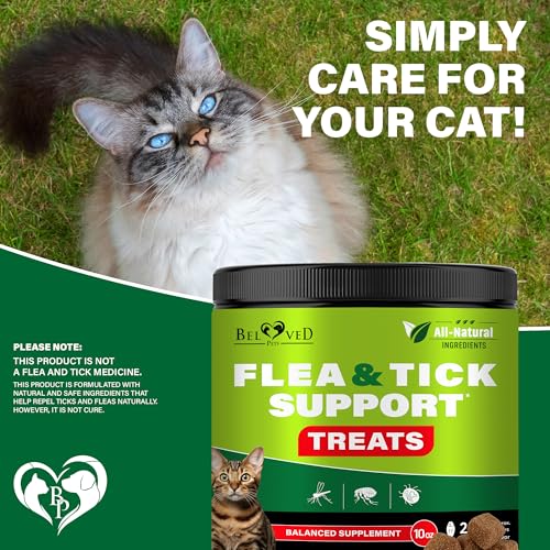 Flea and Tick Prevention Chewable Pills for Dogs and Cats