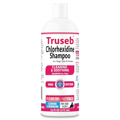Truseb Topical Ketoconazole and Chlorhexidine Shampoo for Dogs