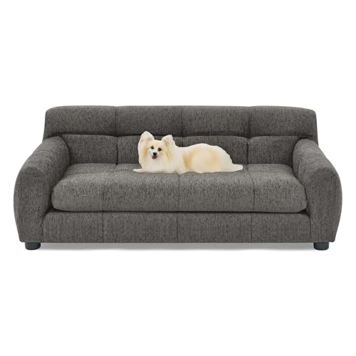 Dog Couch Bed (38 inch / Stone Grey)