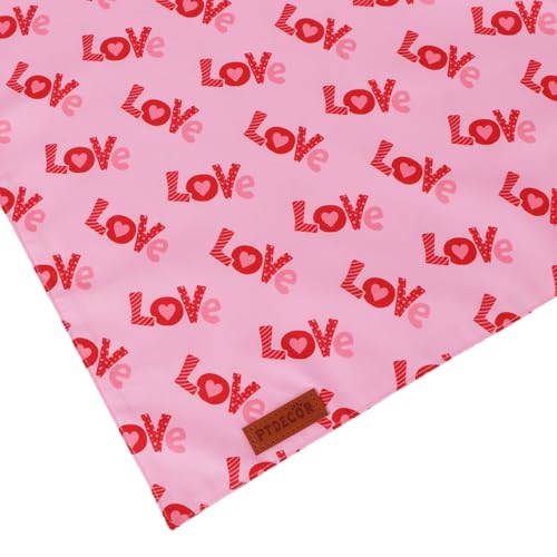 Valentine Dog Bandanas (X-Large / Valentine-2)