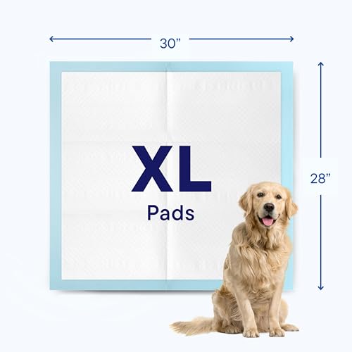 Dog Pads Large Pet Pee Pads for Dogs & Puppy Training 28" x 30" Potty Pads for Dogs [50 (28" x 30")
