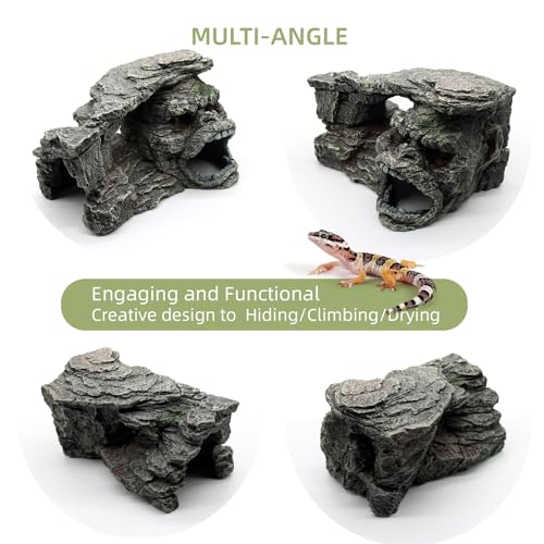 Gecko Hide Shale Scape Step Ledge (Type-B)