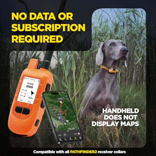 PATHFINDER2 Compass Live GPS Dog Tracking & Training System (Pathfinder 2 Compass / 35 lbs and up)
