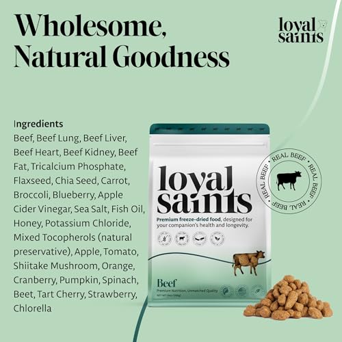 Human Grade Freeze Dried Raw Dog Food (14 Ounce (Pack of 1))