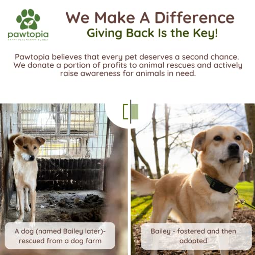 Pawtria Home Compostable Dog Poop Bag Rolls (120 Count (Pack of 1) / Rolls only)