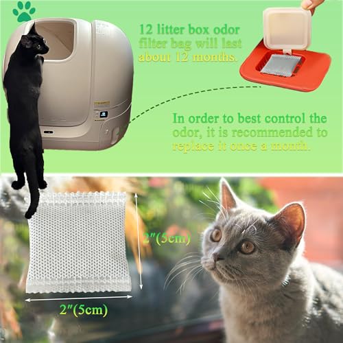 12 PCS Odor Eliminator for PuraMax Self