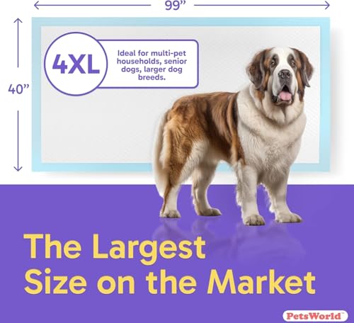Mega Sized Dog Pee Pads (80 Count)
