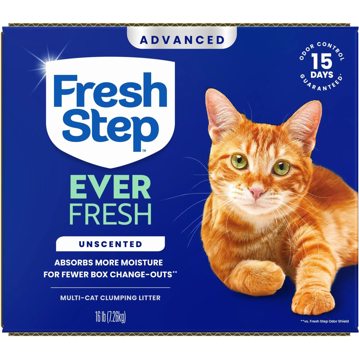 Advanced Ever Fresh Unscented Clumping Cat Litter (Advanced Outstretch - Simply Unscented / 32 lb)
