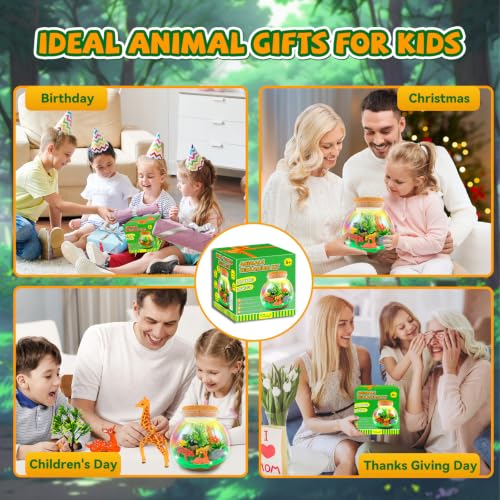 Animal Terrarium Crafts Kit for Kids