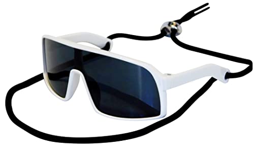 G029 Dog Cat Pet Sports Turbo Small Sunglasses for Toy Breeds 8 (S, 8-18 lbs, Sport Turbo White)