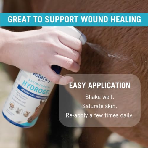 Plus All Animal Wound Care Hydrogel Spray (16 Fl Oz (Pack of 1) / Trigger)