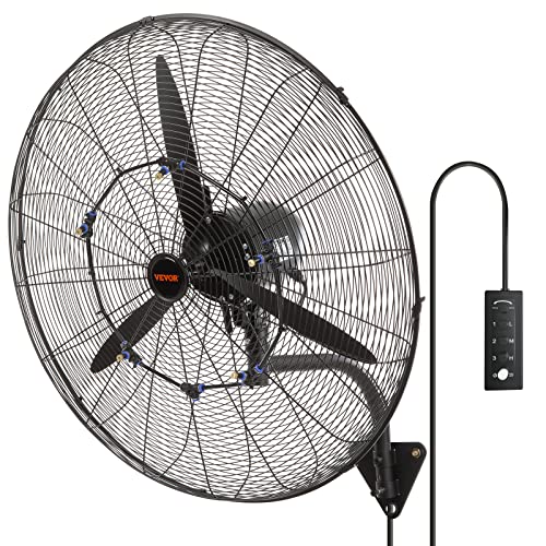 30 Inch Wall Mount Misting Fan 3 (30 Inch / Waterproof)