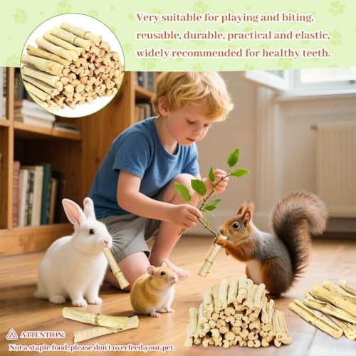 2lb Natural Sweet Bamboo Chew Sticks