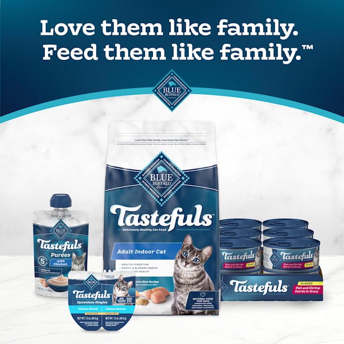 Tastefuls Wet Cat Food with Fish & Shrimp (4.13 Pound (Pack of 1))