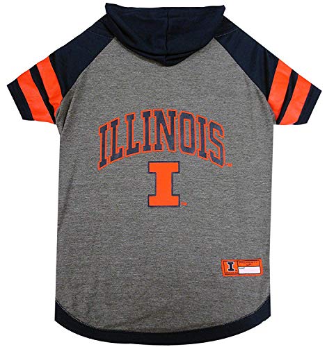 Illinois Hoodie T (Illinois Fighting Illini / Medium)