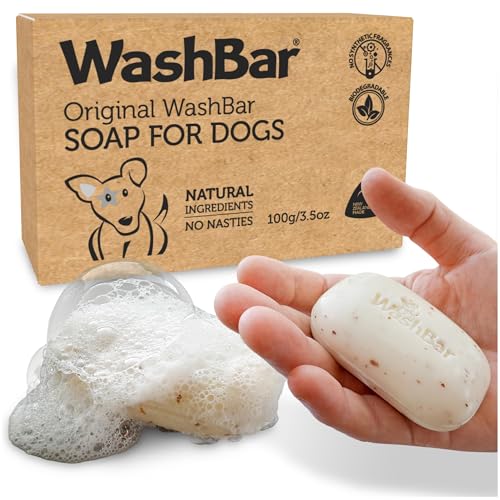 The Natural Dog Shampoo Bar Soap for Itchy Skin Relief (3.5 Ounce (100g) soap bar)