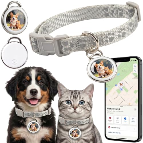 GPS Tracker for Dogs & Cats Smart Collar Real