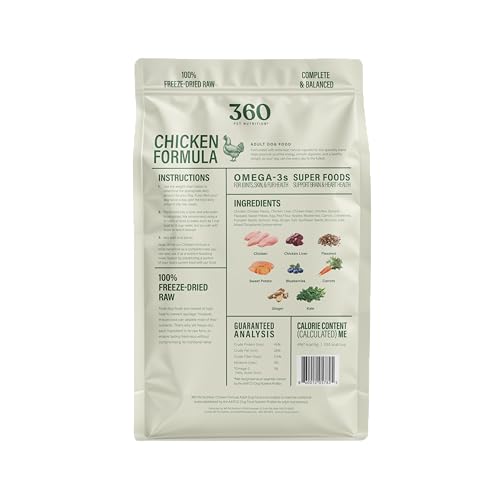Freeze Dried Raw Dog Food (3 Pound (Pack of 1))