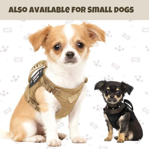 Tactical Cat Harness Black Custom Patch Escape Proof 12