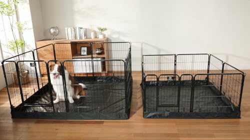 Puppy Playpen Plus Storage Bage with Bottom (8-Panels 24.0"W)