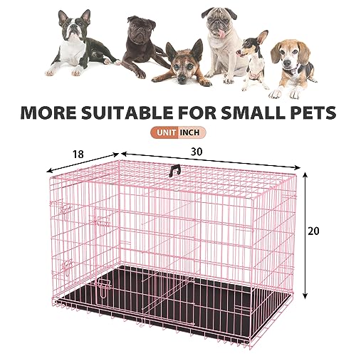 Dog Crate 30" (Pink)