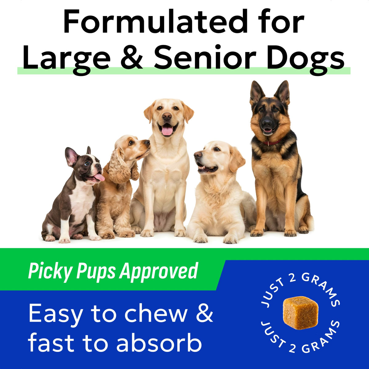 Vet Strength Dog Probiotics Chews (Probiotic Chews / Advanced 120Ct)