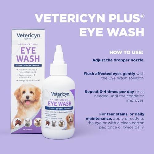 Plus Dog and Cat Eye Wash (3 Fl Oz)
